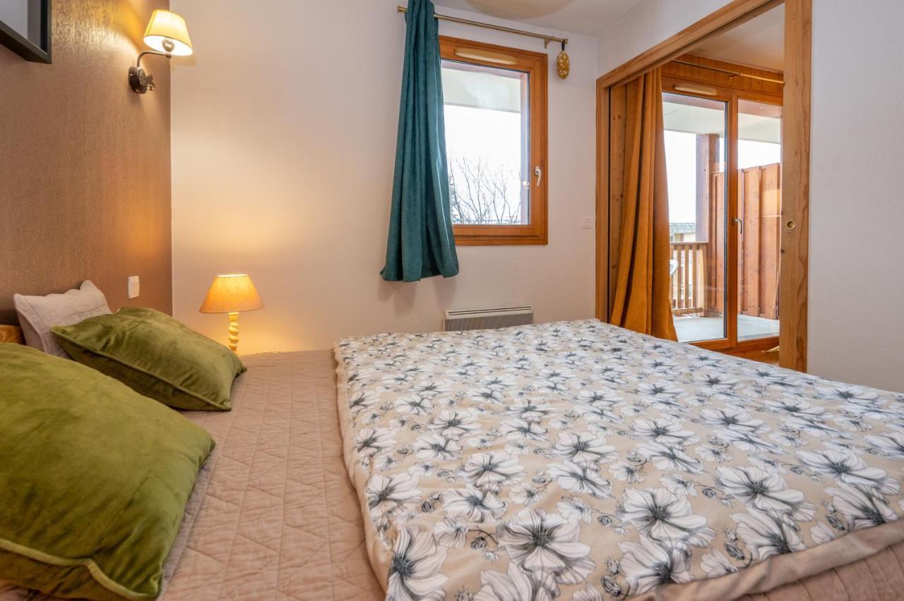 Appartement 6 Couchages Au Pied Des Pistes A Orcieres 2 Chambres, Balcon Et Parking Couvert 外观 照片